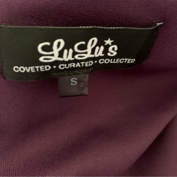 Lulu’s Steal the Spotlight Purple Skater Dress Size Small - Picture 9 of 13